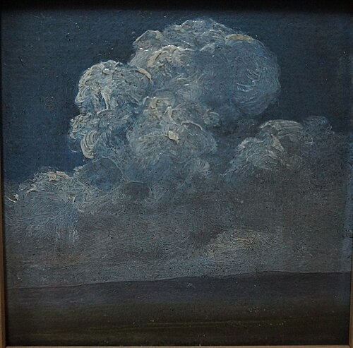 Cloud Study, 1830, Johan Christian Dahl