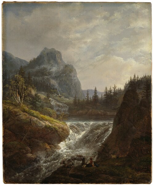 Norwegian Landscape, 1822, Johan Christian Dahl