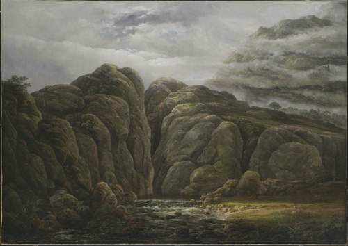 Paysage montagneux norvégien, 1819, Johan Christian Dahl