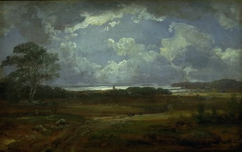 View towards Jungshoved, 1844, Johan Christian Dahl