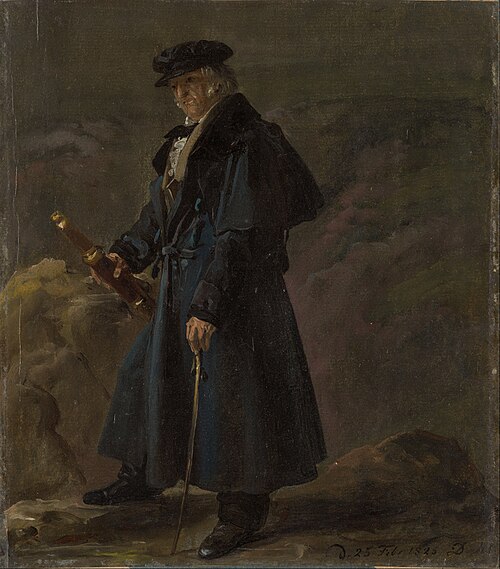 The Polish General Karol Kniacziewicz, 1825, Johan Christian Dahl