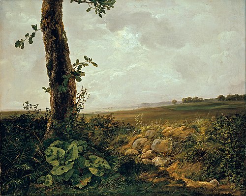 View near Prestø, 1816, Johan Christian Dahl