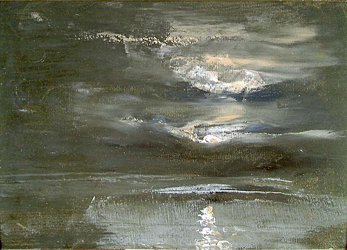 The Elbe by Moonlight, 1900, Johan Christian Dahl