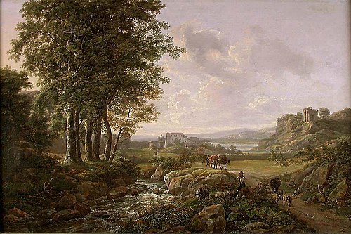 Southern Landscape, 1818, Johan Christian Dahl