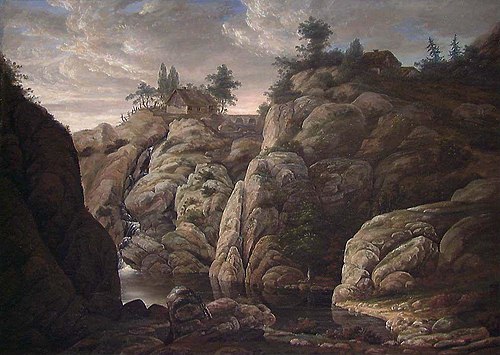 Coastal Landscape with Rocks, 1813, Johan Christian Dahl
