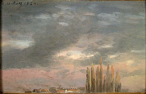 Morning Mist, 1824, Johan Christian Dahl