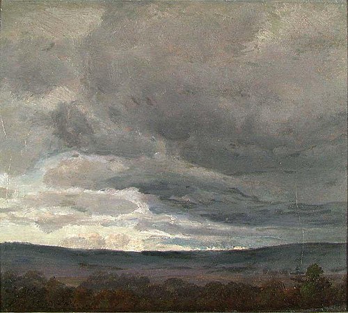 Cloud Study, 1833, Johan Christian Dahl