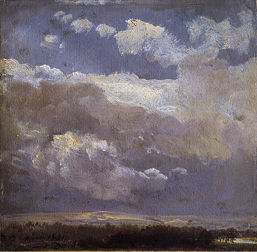 Thunderclouds, 1831, Johan Christian Dahl