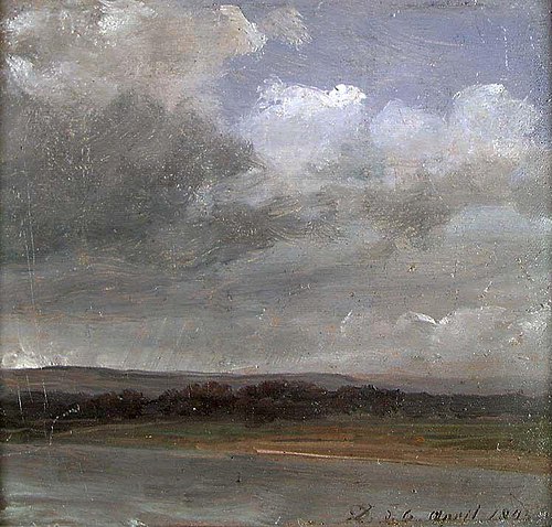 Cloud Study, 1843, Johan Christian Dahl