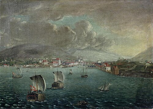 The Entrance to Bergen, 1810, Johan Christian Dahl