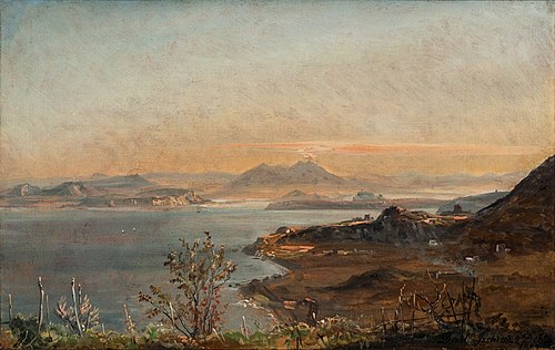 From Ischia, 1820, Johan Christian Dahl