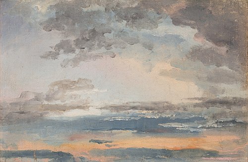 Cloud Study, , Johan Christian Dahl