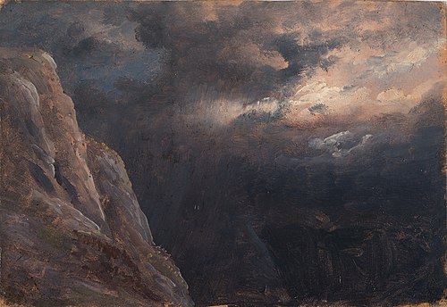 Cloud Study with Steep Cliffs, , Johan Christian Dahl