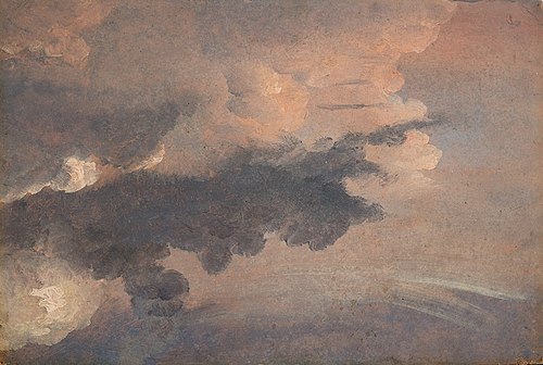 Cloud Study, , Johan Christian Dahl