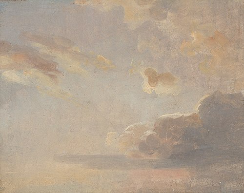 Cloud Study, , Johan Christian Dahl