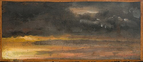 Cloud Study, , Johan Christian Dahl
