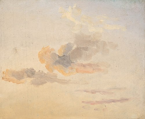 Cloud Study, , Johan Christian Dahl