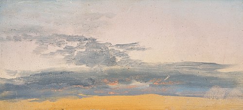 Cloud Study, , Johan Christian Dahl