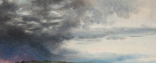 Cloud Study, , Johan Christian Dahl