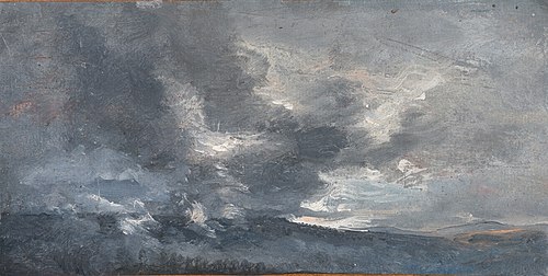 Cloud Study, , Johan Christian Dahl