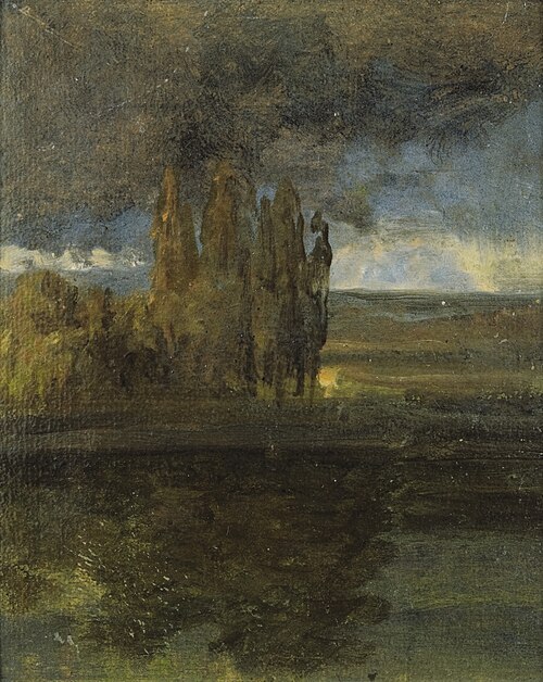View over the Elbe and the Bastion 'Der Bär', , Johan Christian Dahl