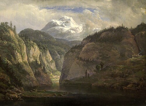 Tyrolean Landscape, 1822, Johan Christian Dahl