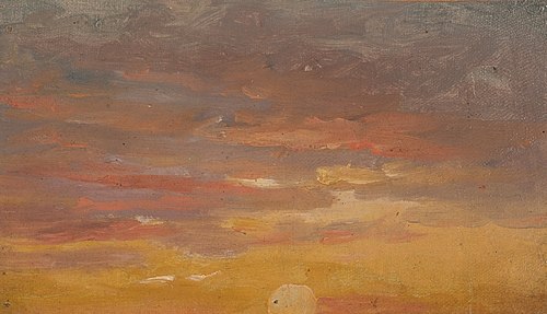Cloud study, , Johan Christian Dahl