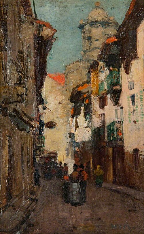 Fuenterrabia, formerly known as "Spanish Town", 1890, William York Macgregor