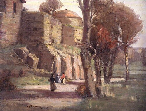 The Walls of Stirling, 1901, William York Macgregor