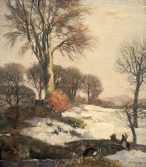 Paysage d'hiver, 1908, William York Macgregor