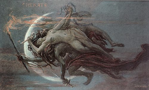 Hekate, 1901, Maxmilián Pirner
