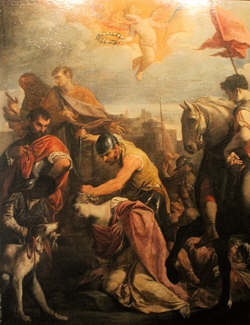 Le Martyre de sainte Victoire, 1682, Giovanni Antonio Burrini