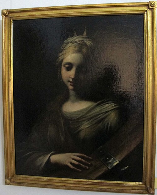 santa caterina con la ruota, , Giovanni Antonio Burrini