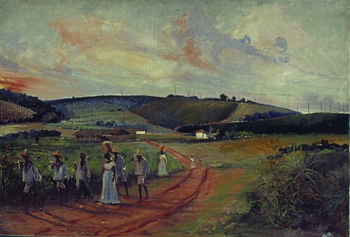 Volta do Eito - Fazenda Cachoeira, 1840, 1921, Alfredo Norfini