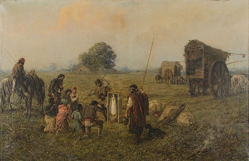Origen milagroso de Ntra. Sra. de Luján en año 1630, 1895, Augusto Ballerini
