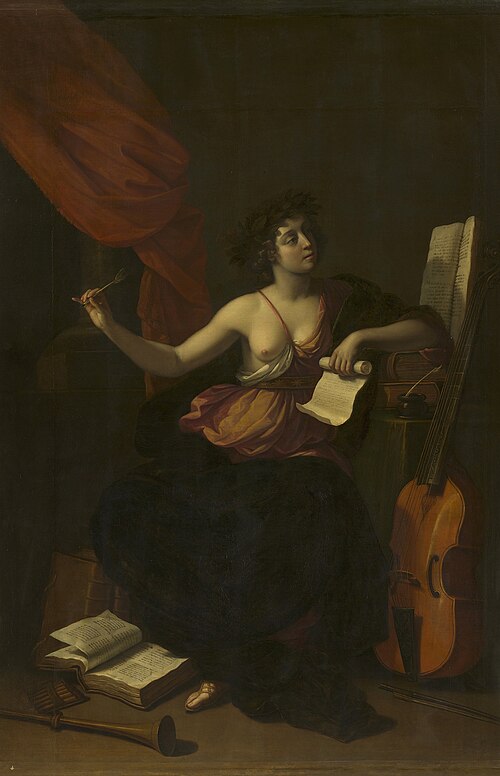 The Genius of Poetry, 1682, Benedetto Gennari le Jeune