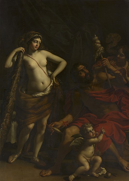 Hercules and Omphale, 1676, Benedetto Gennari le Jeune