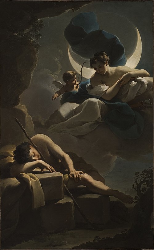 Selene and Endymion, 1770, Ubaldo Gandolfi