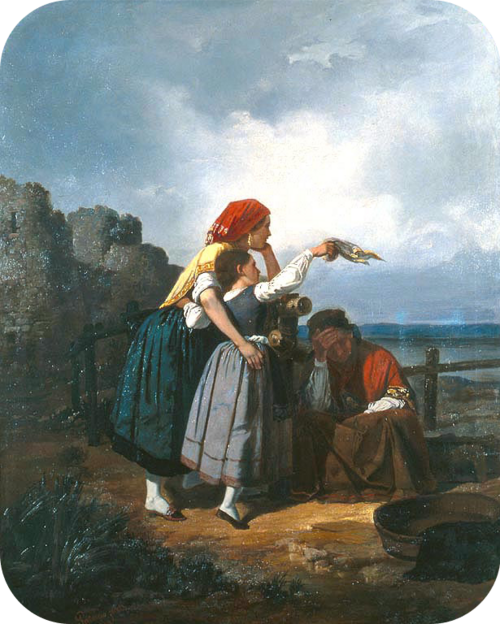 A Despedida, 1858, António José Patrício