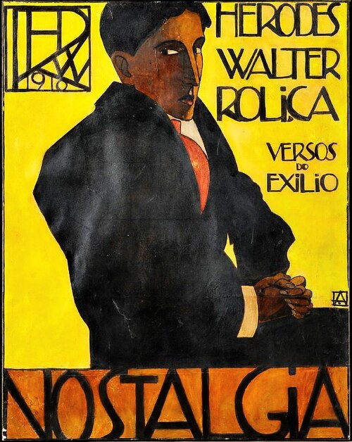 Retrato de Herodes Walter Roliça, 1910, Armando Basto