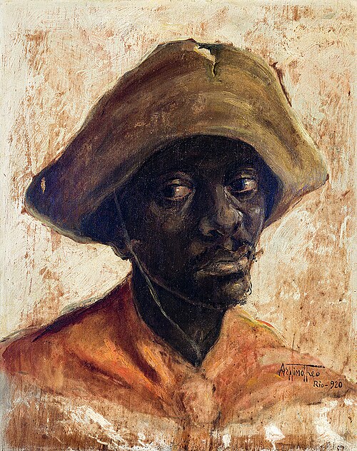 Portrait of a man, 1916, Arthur Timótheo da Costa