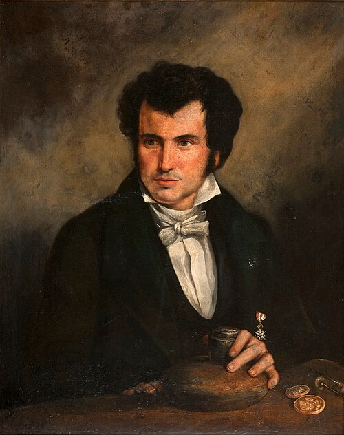 Retrato de Zepherin Ferrez, 1830, Augusto Müller