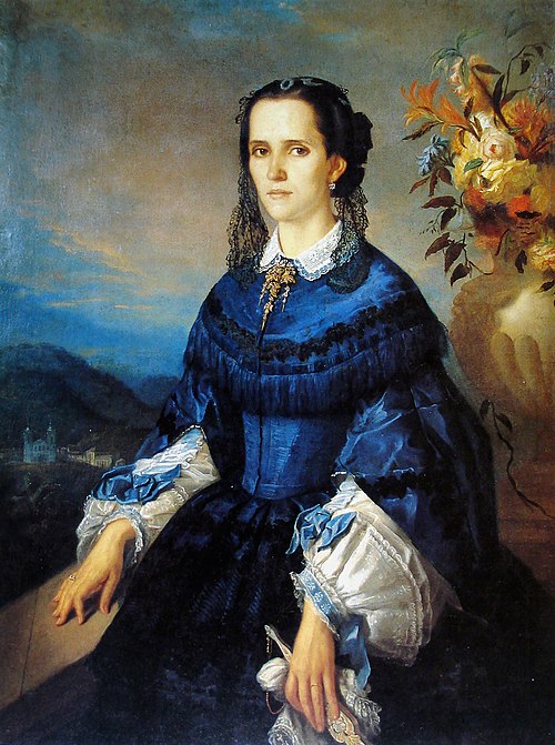 The Baroness of Vassouras, 1860, Augusto Müller
