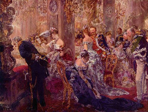 Im Weißen Saal, 1888, Adolph von Menzel