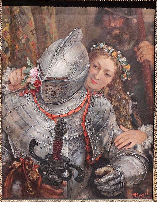 Blind Man's Buff, , Adolph von Menzel