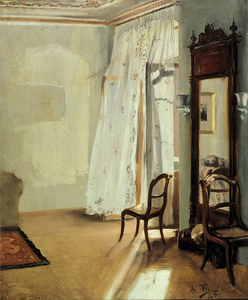 The Balcony Room, 1845, Adolph von Menzel