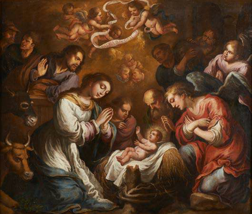 Adoração do Menino Jesus, 1700, Bento Coelho da Silveira