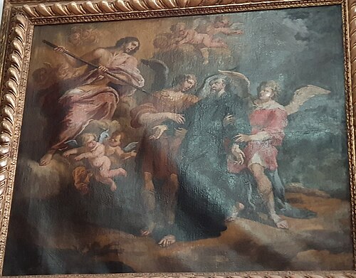 Santo Agostinho ferido de amor pelo Cristo, 1706, Bento Coelho da Silveira