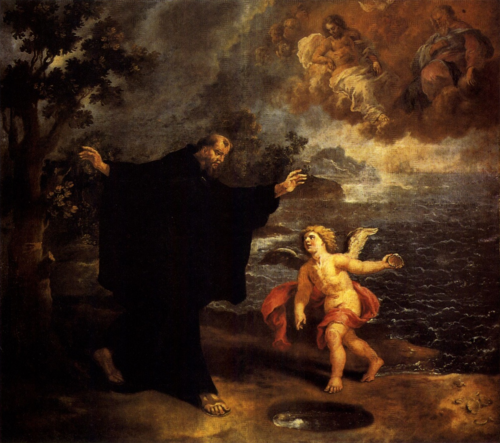 Santo Agostinho e o Mistério da Santíssima Trindade, 1706, Bento Coelho da Silveira