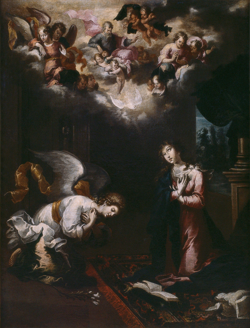 Annunciation, 1656, Bento Coelho da Silveira